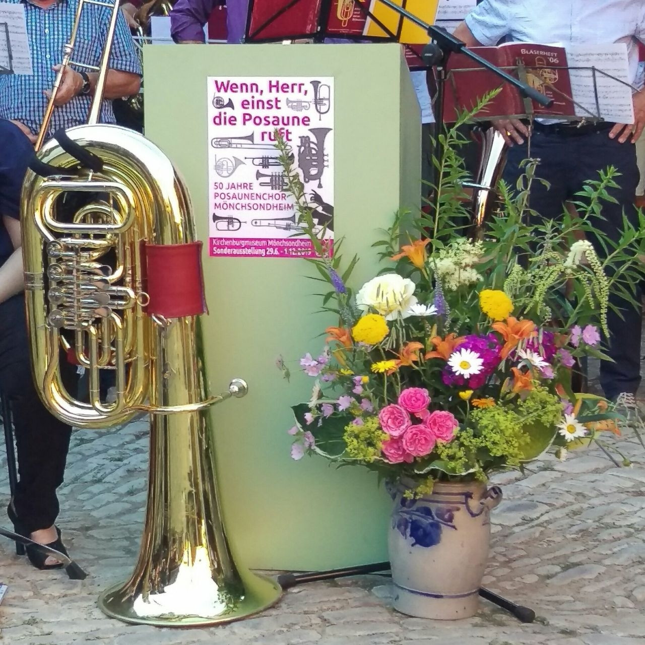 Die Sonderausstellung zu Ehren des 50jährigen Bestehens des Posaunenchors Mönchsondheim kann ab sofort besichtigt werden.